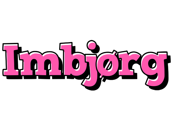 Imbjørg girlish logo