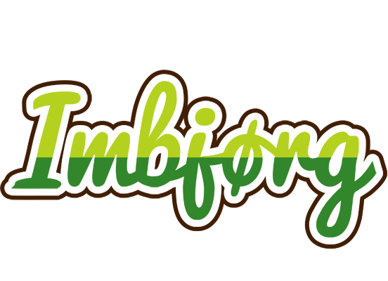 Imbjørg golfing logo