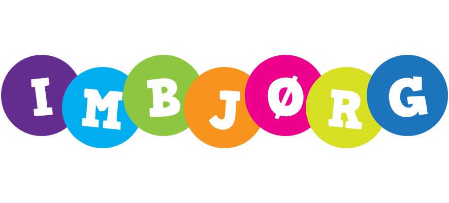 Imbjørg happy logo