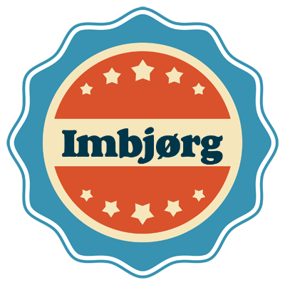 Imbjørg labels logo