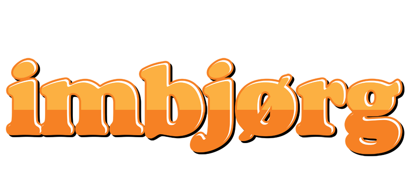 Imbjørg orange logo
