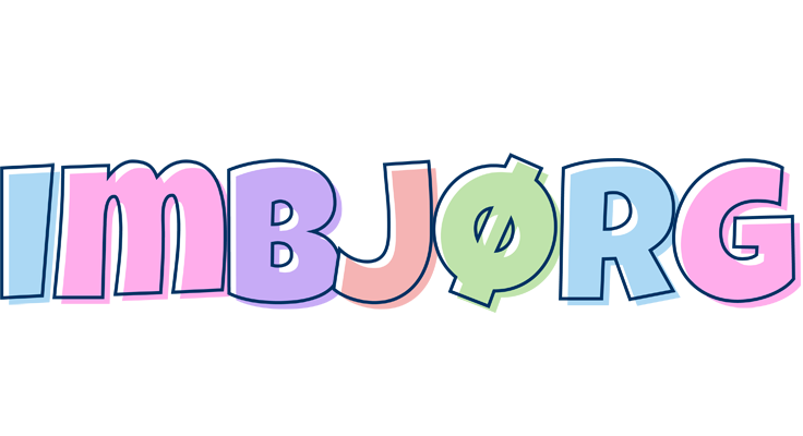 Imbjørg pastel logo