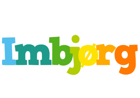 Imbjørg rainbows logo