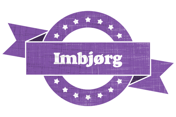Imbjørg royal logo