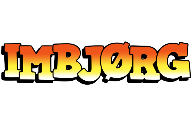 Imbjørg sunset logo