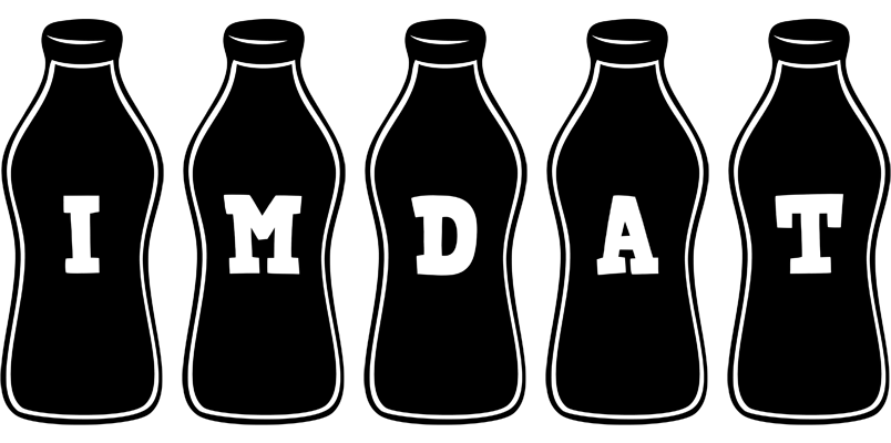 Imdat bottle logo