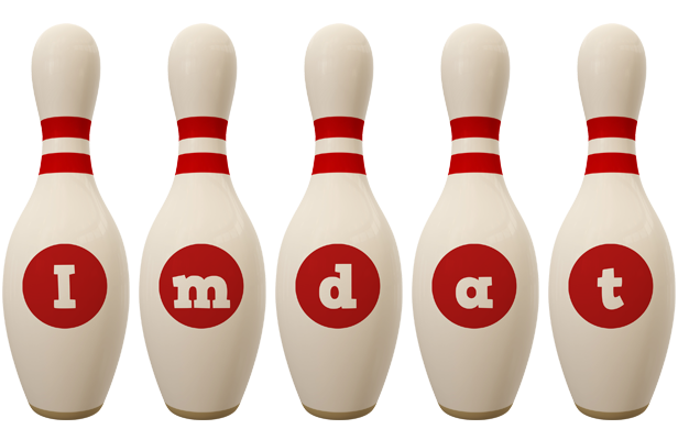 Imdat bowling-pin logo