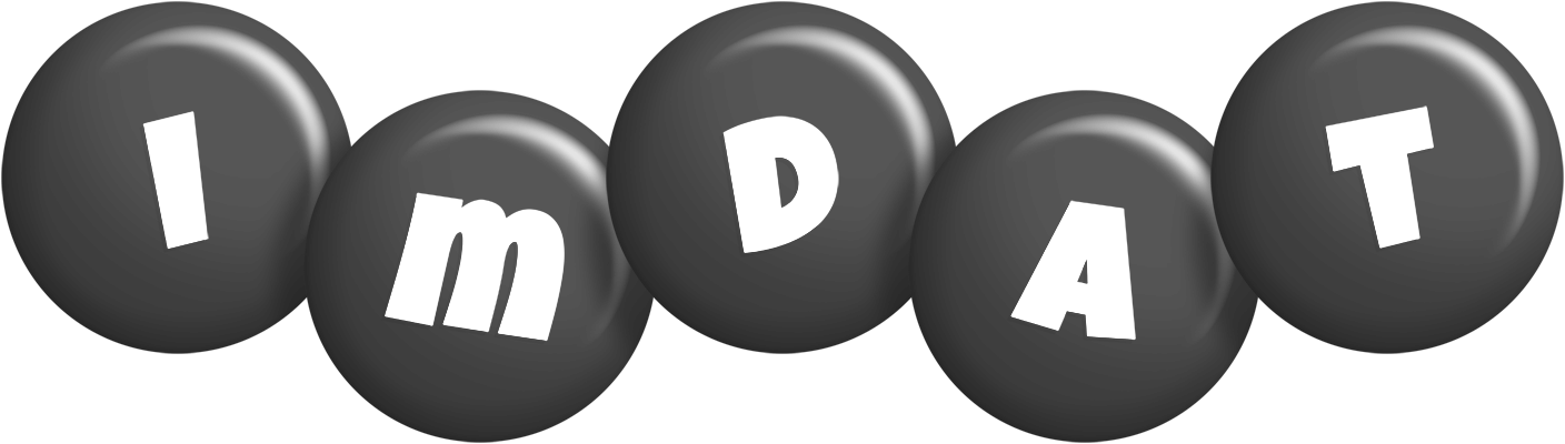 Imdat candy-black logo