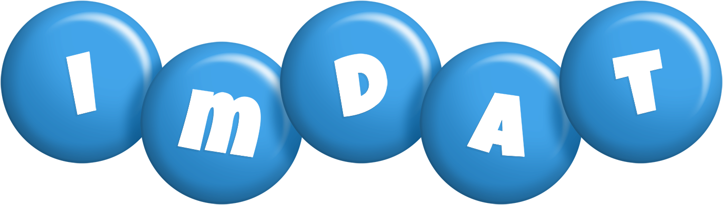 Imdat candy-blue logo