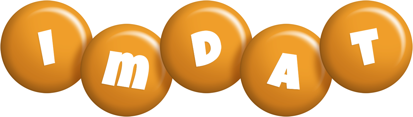 Imdat candy-orange logo