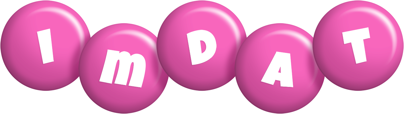 Imdat candy-pink logo