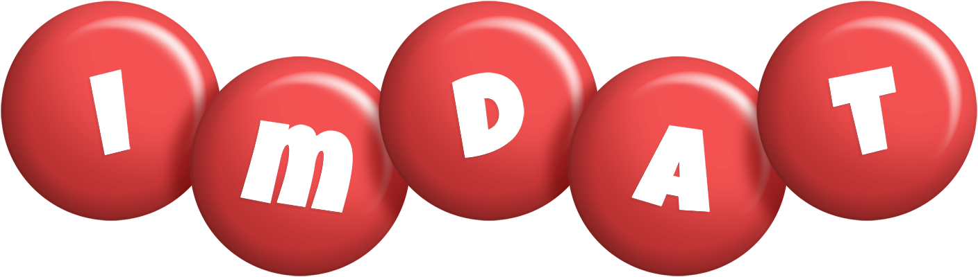 Imdat candy-red logo
