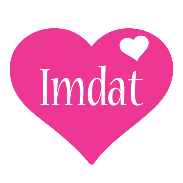 Imdat love-heart logo