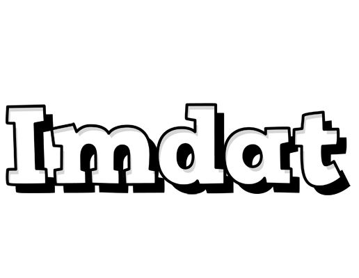 Imdat snowing logo