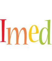 Imed birthday logo