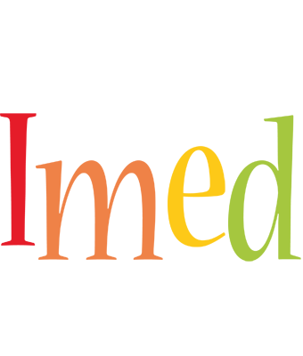 Imed birthday logo