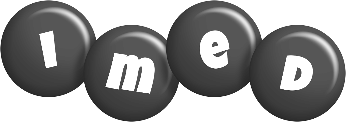 Imed candy-black logo