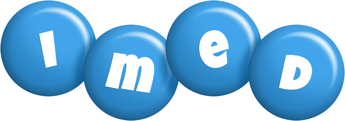 Imed candy-blue logo