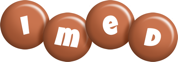 Imed candy-brown logo