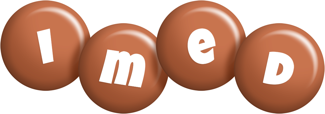 Imed candy-brown logo