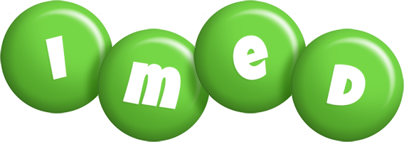 Imed candy-green logo