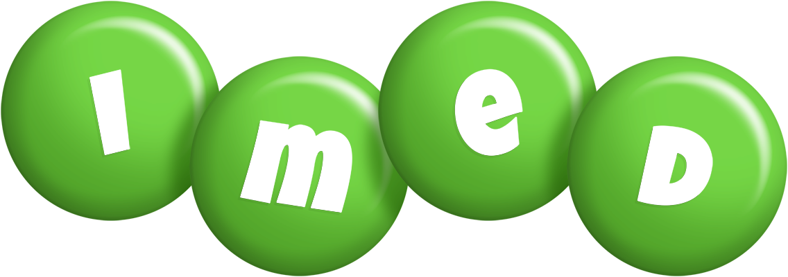 Imed candy-green logo
