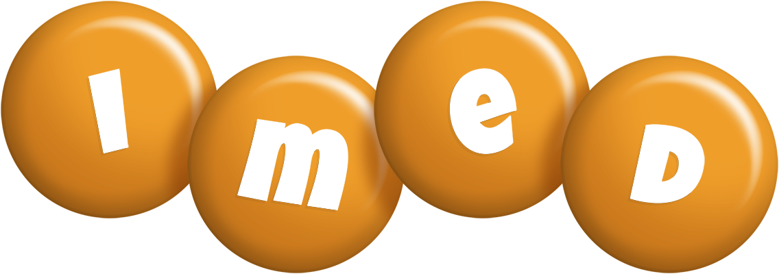 Imed candy-orange logo
