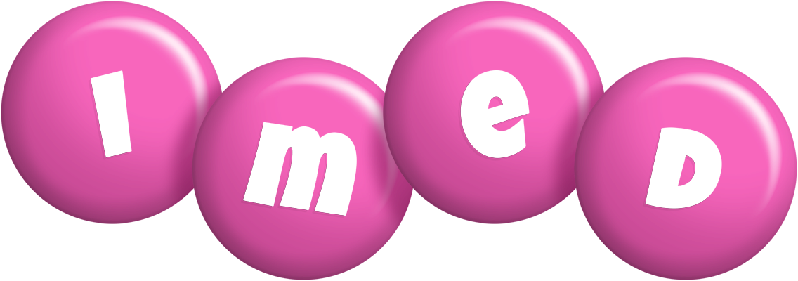 Imed candy-pink logo