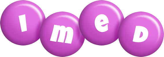 Imed candy-purple logo