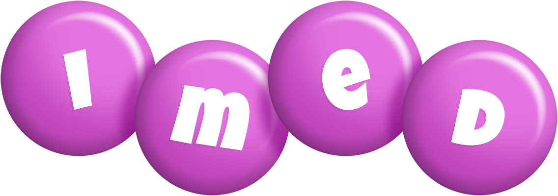 Imed candy-purple logo