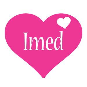 Imed love-heart logo