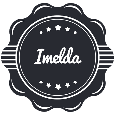 Imelda badge logo