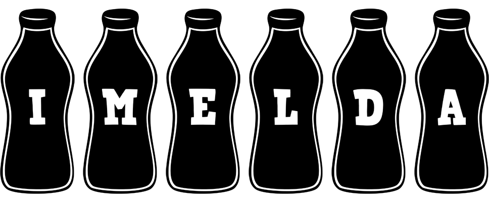 Imelda bottle logo