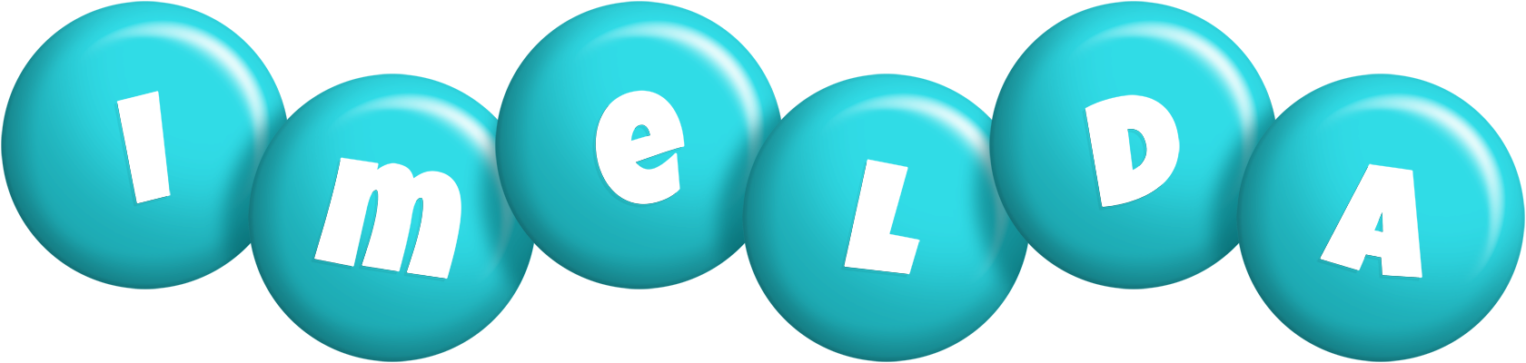Imelda candy-azur logo