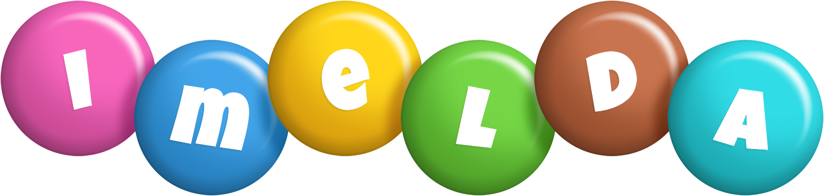 Imelda candy logo