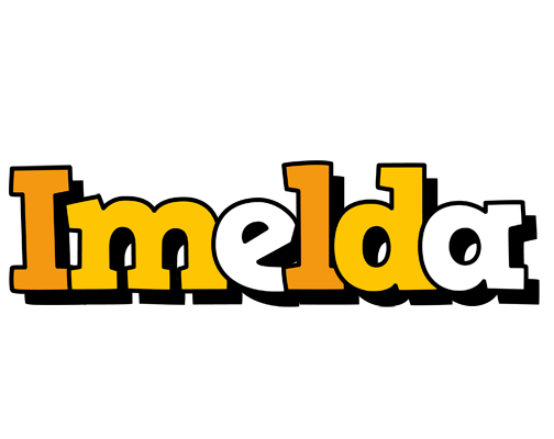 Imelda cartoon logo
