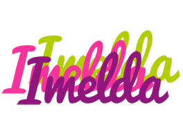 Imelda flowers logo