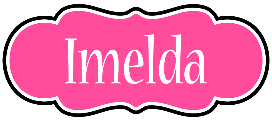 Imelda invitation logo