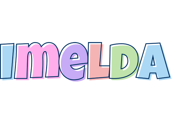 Imelda pastel logo