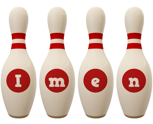 Imen bowling-pin logo