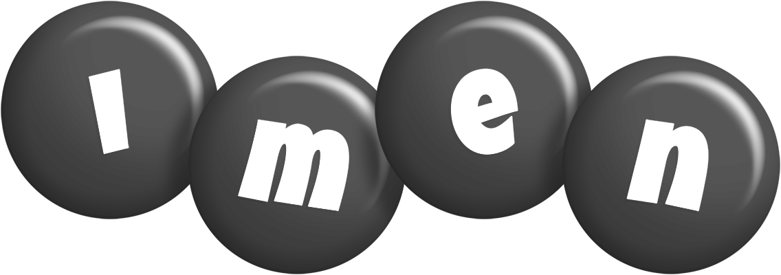 Imen candy-black logo