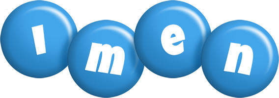 Imen candy-blue logo