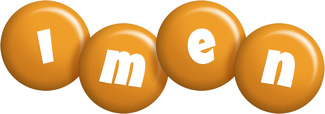 Imen candy-orange logo