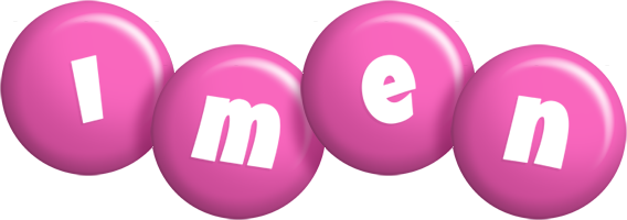 Imen candy-pink logo