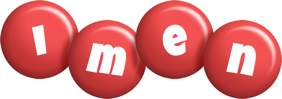 Imen candy-red logo