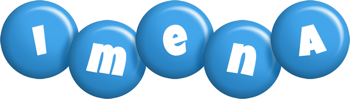Imena candy-blue logo