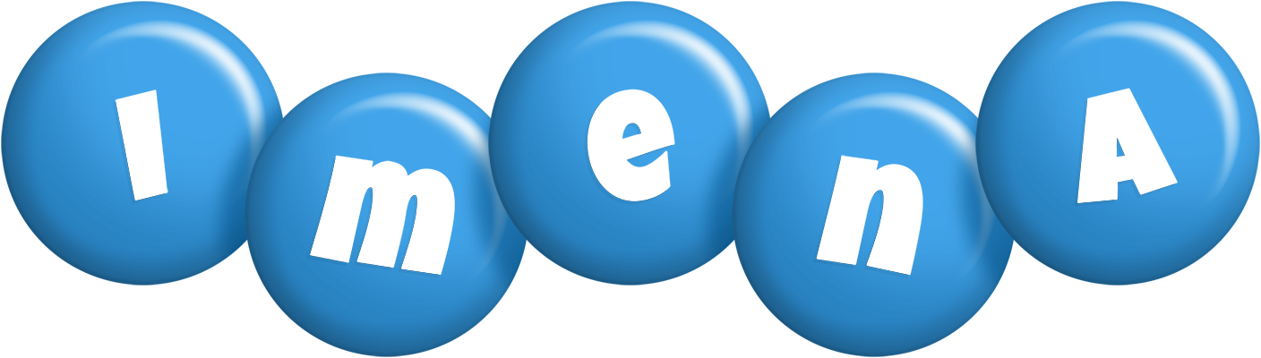 Imena candy-blue logo