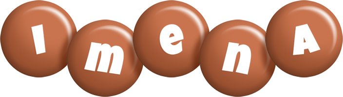 Imena candy-brown logo