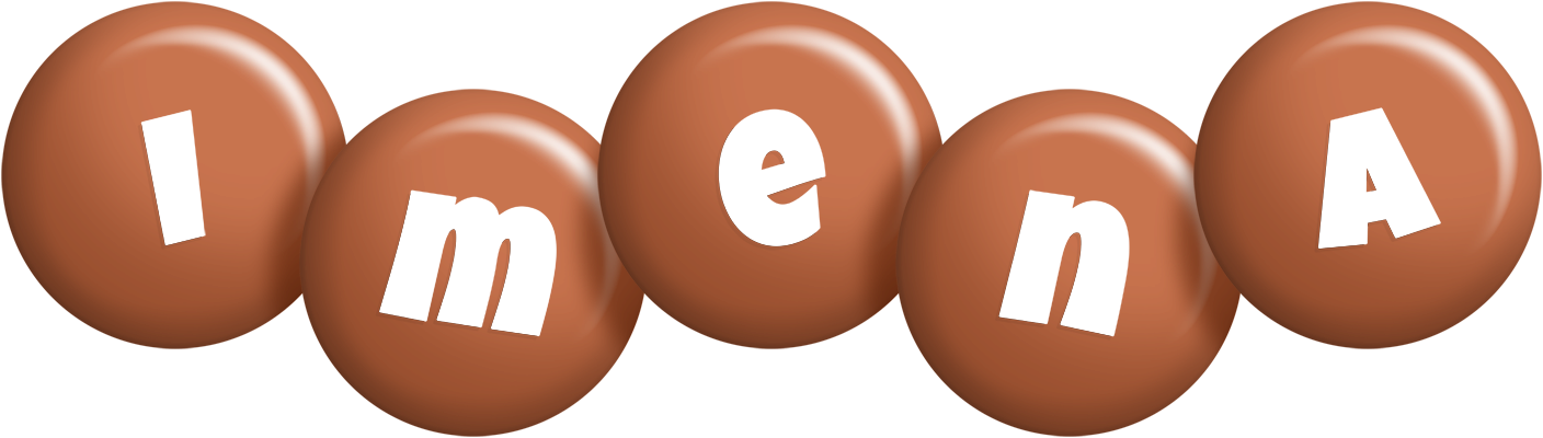 Imena candy-brown logo