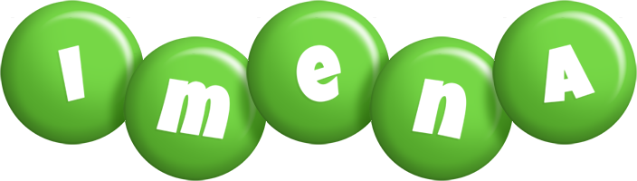 Imena candy-green logo